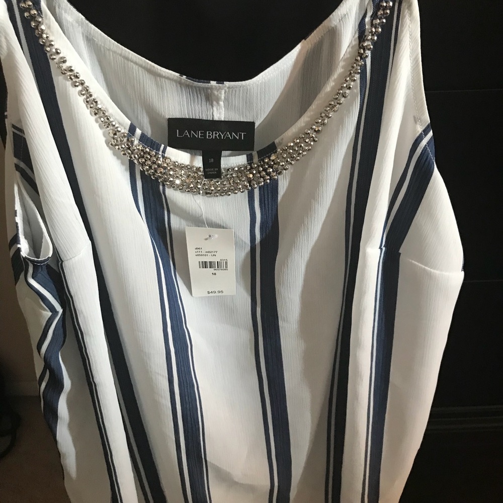 New with tags Lane Bryant size 18 beaded cami